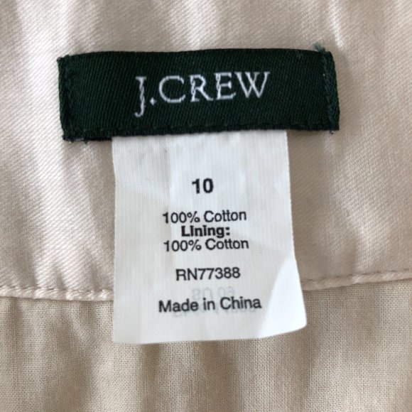 J Crew Midi Dirndl Skirt with Tie - Picture 2 of 7